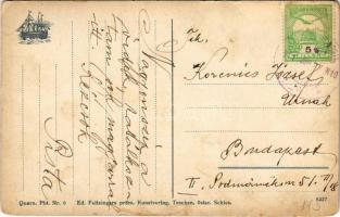 1911 Kraljevica, Portoré, Porto Ré; Adria Quarnero, Grad Frangapani, Sanatorium. Ed. Feitzinger Quar...