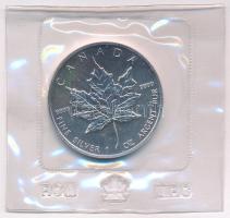 Kanada 1990. 5D Ag "II. Erzsébet / Juharlevél" zárt fóliacsomagolásban T:UNC
Canada 1990....