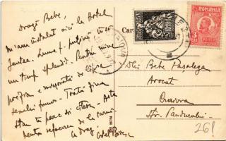 1927 Calimanesti, Baile Calimanesti (Valcea); Hotelul Societatii (EK)