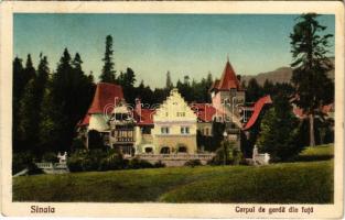 1934 Sinaia, Corpul de garda din fata / guard