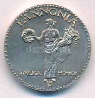 Lessenyei Márta (1930-) 1992. "L AELIVS CAESAR / PANNONIA SAVARIA MCMXCII" jelzett Ag emlé...