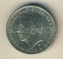Svédország 1966. 5K Ag "100 éves az Alkotmány megújítása" T:1-/2+ apró ph