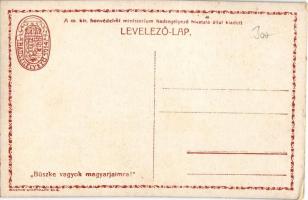 Büszke vagyok magyarjaimra! A m. kir. honvédelmi minisztérium hadsegélyező hivatala kiadása / WWI Au...