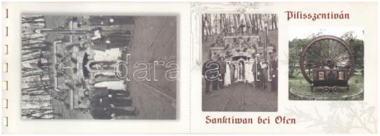 PILISSZENTIVÁN - modern reprint képeslap füzet 38 képeslappal