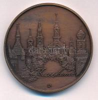 Lapis András (1942-) DN "Kecskemét / Puszta Tourist - Bács-Kiskun megye" kétoldalas bronz emlékérem (42,5mm) T:AU