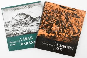 Veress D. Csaba: Várak Baranyában; A szegedi vár. Bp., 1992, 1986, Zrínyi. Kiadói papír és műbőre kötés, jó állapotban.