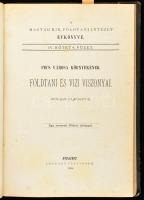Kolligátum: A Magyar Kir. Földtani Intézet Évkönyve IV. köt. 1-4. füzetei (egy kötetben): Hantken Mi...