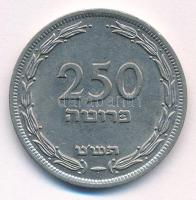 Izrael 1949. 250p Cu-Ni T:AU,XF Israel 1949. 250 Pruta Cu-Ni C:AU,XF