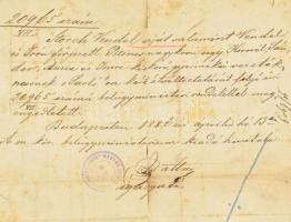 1886 Árvaváralja, Storch Vendel (1827-1886 után) 1848-49-es szabadságharcos, komáromi várőr és csalá...