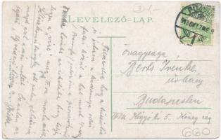 1913 Pozsony, Pressburg, Bratislava; Vaskutacska tó, csónakázók. Vasúti levelezőlapárúsítás 1739-191...