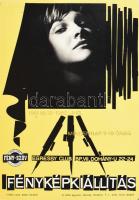 1961 FÉNY-SZÖV fényképkiállítás kisplakát, 24,5×17,5 cm