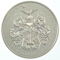 Lebó Ferenc (1960-) 1993. "Debrecen - A szabad királyi városi cím adományozásának 300. évfordulója / Lipót tallér" jelzett Ag emlékérem kapszulában (31,11g/0.925/42,5mm) T:PP