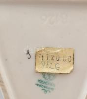 Hollóházi bohócok. Nagyon ritka kézi festéssel, jelzéssel, minimális kopottsággal, m: 22 cm