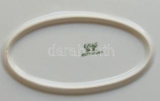 EPIAG (D.F. Deutschland) jelzéssel és sorszámmal ellátott ovális porcelán tál 40cm-es hosszúsággal /...