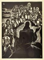 Dallos Hanna (1907-1944): Miatyánk. - - 10 eredeti fametszete. Bp., [1933], Kir. M. Egyetemi Nyomda,...