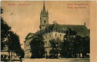 1909 Beszterce, Bistritz, Bistrita; Evangélikus főgimnázium / Lutheran school (EK)