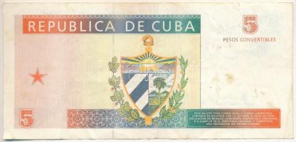 Kuba 2004. 5KP "CX21" T:F
Cuba 2004. 5 Convertibles Pesos "CX21" C:F
Krause P#...