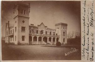 1906 Drassó, Drasov (Fehér, Alba); Lázár-kúria (Teleki kastély). Alföldy Károly felvétele / castle. photo + "KONCZA"
