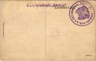 Ada Kaleh. J. Mihalovitzki kiadása + "Kommando des K.u.k. Spitaldampfer "Széchenyi"