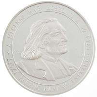 Lebó Ferenc (1960-) 2003. "MKB - Liszt Ferenc Kamarazenekar" kétoldalas, jelzett Ag emlékérem dísztokban (31,52g/0.999/42mm) T:PP