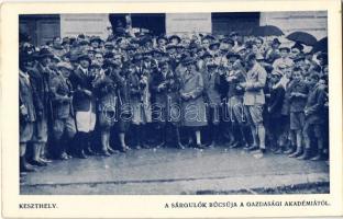Keszthely, A Sárgulók búcsúja a Gazdasági Akadémiától. Studentika, A Balatoni Szövetség kiadása