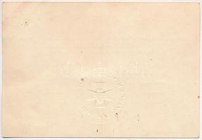 1941. "Nemzetvédelmi Kereszt" kitüntetéshez névre szóló, kitöltött, sorszámozott viselői i...