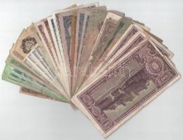30db-os vegyes, nagyrészt Pengő bankjegyekből álló tétel T:F-G közte szép papír