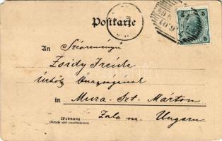 1901 Wien, Vienna, Bécs I. Kolowrat Ring (Schubertring) (EM)