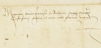 cca. XVIII. század, Batthyány Ferenc (1497-1566) horvát bán, királyi tanácsossal kapcsolatos, 1527-e...
