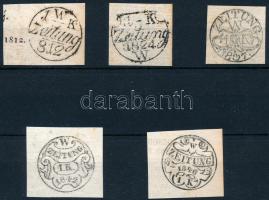 5 db osztrák szignetta