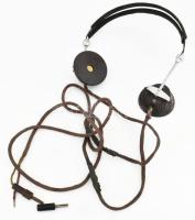 Sure Made in Hungary antik rádiós fejhallgató, korának megfelelő állapotban