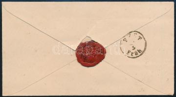 ~1864 5kr levélen "KOMÁROM" - Pest