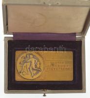 Berán Lajos (1882-1943) 1913. "Ludi Pro Patria" aranyozott, jelzett Ag emlékérem (0.800/35...