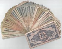 44db-os Pengő és kisebb részben Forint bankjegy tétel T:F,VG