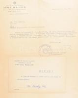 cca 1955-1991 Ifjabb Kós Károly (1919-1996) magyar néprajzkutató, muzeológus levelezése, közte családi levelezések, valamint tudományos levelezések közte számos néprajzzal kapcsolatos, köztük Bodrogi Tibor (1924-1986) néprajzkutató, muzeológus, Balassa Iván (1917-2002) etnográfus, múzeum igazgató, gépelt levelei, saját kezű aláírásokkal, valamint Andrásfalvy Bertalan (1931-) néprajzkutató, későbbi országgyűlési képviselő és művelődési és közoktatási miniszter (1990-1993) saját kézzel írt levele. Modern mappába rendezve.