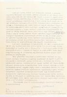 cca 1955-1991 Ifjabb Kós Károly (1919-1996) magyar néprajzkutató, muzeológus levelezése, közte csalá...