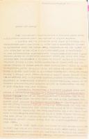 cca 1955-1991 Ifjabb Kós Károly (1919-1996) magyar néprajzkutató, muzeológus levelezése, közte csalá...