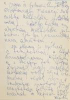 cca 1971-1972-1973-1996 Vas Zoltánné, Vas Zoltán (1903-1983) kommunista politikus felesége által a b...