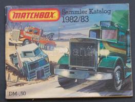 1982/83 Eredeti német nyelvű Matchbox katalógus / Matchbox catalogue in german language