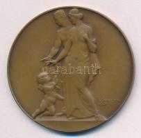 Lőrincz István (1901-1985) 1931. "Házasságkötésünk emlékére" Br emlékérem (50mm) T:1