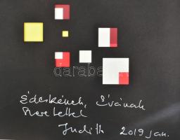 Nemes Judit: Geometrikus álom. Válogatott kiállítási katalógus 1992-2018 közötti munkákból, Ébli Gáb...