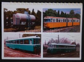 2003 A muzeális járműmegőrzési tevékenység nyomtatványa befűzve, színes képekkel kibővítve a BKV iga...