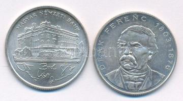 1993. 200Ft Ag "MNB" + 1994. 200Ft Ag "Deák" T:AU.XF kis patina Adamo F13, F13.1
