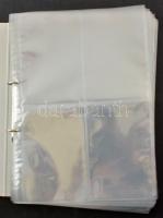 A4-es képeslap album összesen kb. 300 férőhellyel / A4 size postcard album for cca. 300 postcards