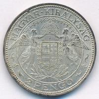 1937. 2P Ag "Madonna" T:XF patina Adamo P7