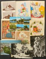kb. 150 db MODERN képeslap: külföldi városok és motívumok / Cca. 150 modern postcards: non-Hungarian town-views and motives