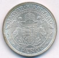 1937. 2P Ag "Madonna" T:XF patina Adamo P7