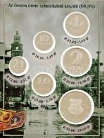 2006. "Mesterdarabok ezüstből 1946" 1946. 2f-5Ft Ag (6xklf) forgalmi sor utánverete eredet...