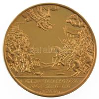 1996. "Magyarok népvándorlása és honfoglalása - Attila találkozása Leó pápával" aranyozott...