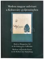 Kolozsváry Marianna: Modern magyar művészet a Kolozsváry-gyűjteményben. Modern Hungarian Art in the Kolozsváry-Collection. Moderne ungarische Kunst in der Kolozsváry - Sammlung. Bp., 1998., Kolozsváry Gyűjtemény Alapítvány - Műcsarnok, 331+4 p. Magyar, angol, német nyelven. Gazdag képanyaggal illusztrált, közte: Anna Margit, Barcsay Jenő, Bálint Endre, Borsos Miklós, Deim Pál, Egry József, Farkas István, Gulácsy Lajos, El Kazovszkij, Keserü Ilona, Kondor Béla, Korniss Dezső, Nagy István, Nádler István, Ország Lili, Schaár Erzsébet, Szőnyi István, Vajda Lajos és mások műveinek reprodukcióival illusztrált. Kiadói papírkötés. Rendkívül ritka!